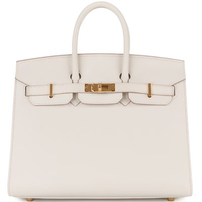 Hermès Birkin Sellier 25 Gris Pale Epsom GHW