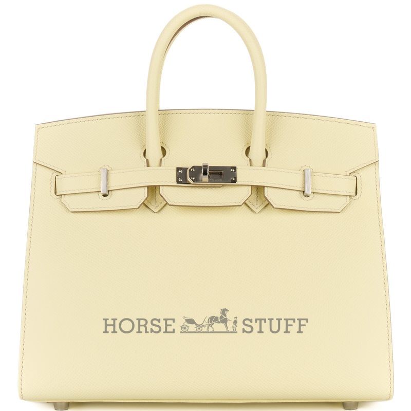 Hermès Birkin Sellier 25 Black Epsom PHW
