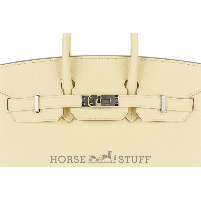 Hermès Birkin Sellier 25 Black Epsom PHW
