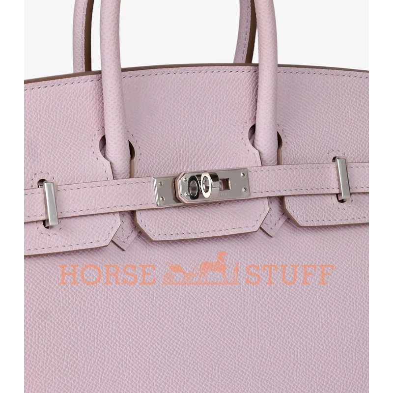 Hermès Birkin Sellier 25 Mauve Pale Epsom PHW