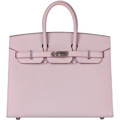 Hermès Birkin Sellier 25 Mauve Pale Epsom PHW