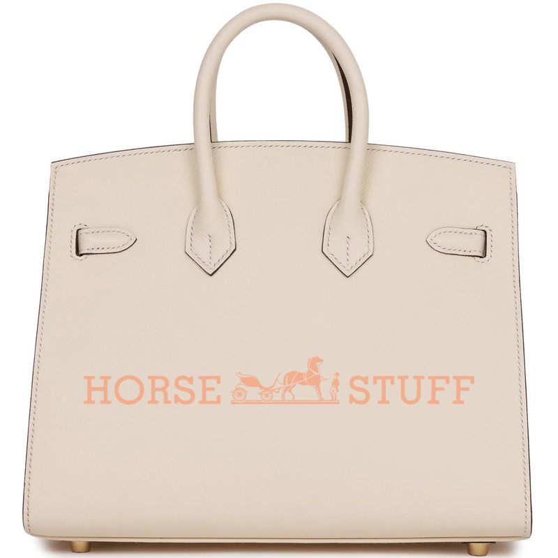 Hermès Birkin Sellier 25 Nata Epsom GHW