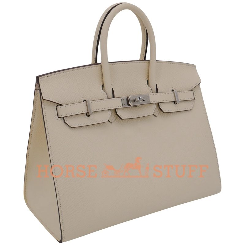 Hermès Birkin Sellier 25 Nata Epsom PHW