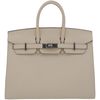 Hermès Birkin Sellier 25 Nata Epsom PHW