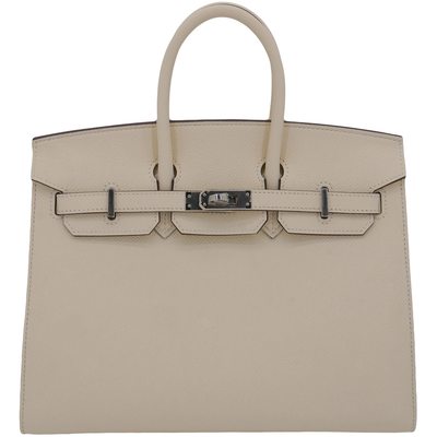 Hermès Birkin Sellier 25 Nata Epsom PHW