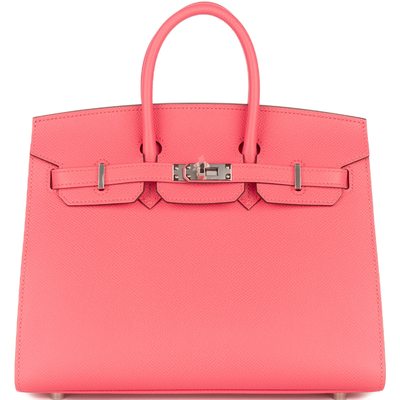 Hermès Birkin Sellier 25 Rose Azalee Epsom PHW
