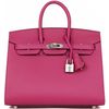 Hermès Birkin Sellier 25 Rose Pourpre Epsom PHW