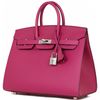 Hermès Birkin Sellier 25 Rose Pourpre Epsom PHW