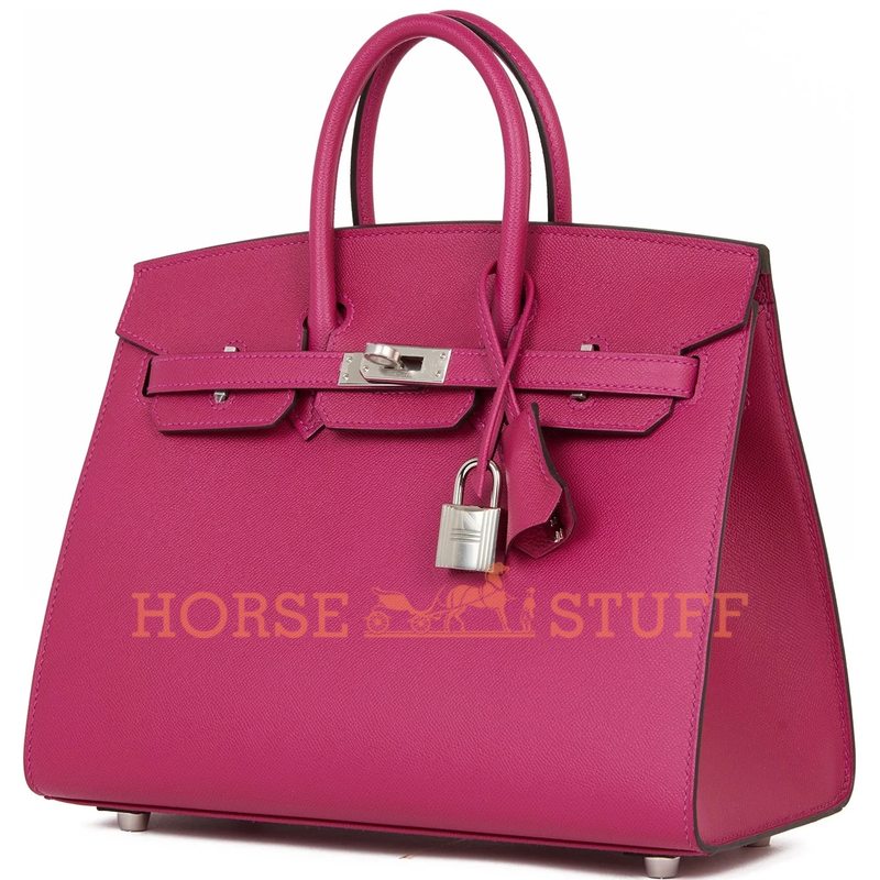 Hermès Birkin Sellier 25 Rose Pourpre Epsom PHW