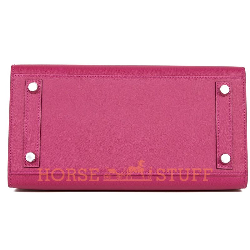 Hermès Birkin Sellier 25 Rose Pourpre Epsom PHW