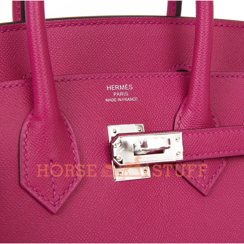 Hermès Birkin Sellier 25 Rose Pourpre Epsom PHW