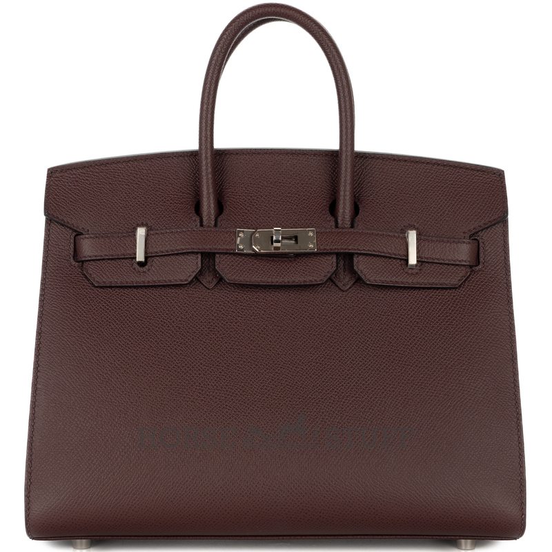 Hermès Birkin Sellier 25 Black Epsom PHW