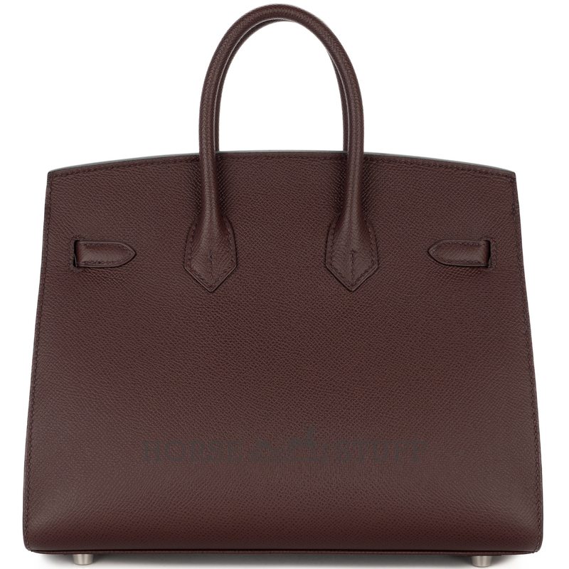 Hermès Birkin Sellier 25 Black Epsom PHW