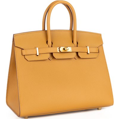 Hermès Birkin Sellier 25 Sesame Epsom GHW