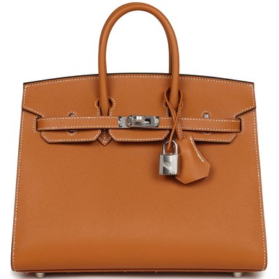 Hermès Birkin Sellier 25 Toffee Epsom PHW