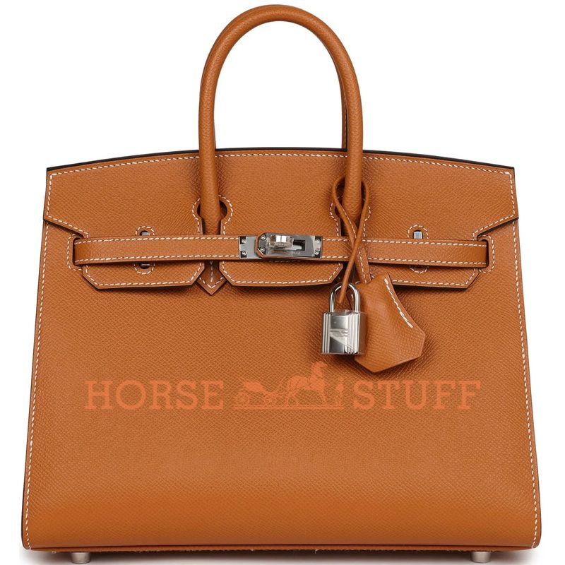 Hermès Birkin Sellier 25 Toffee Epsom PHW