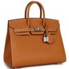 Hermès Birkin Sellier 25 Toffee Epsom PHW