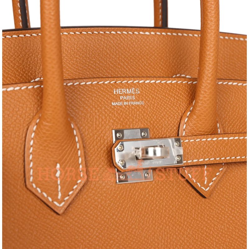 Hermès Birkin Sellier 25 Toffee Epsom PHW