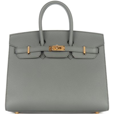 Hermès Birkin Sellier 25 Vert Amande Epsom GHW