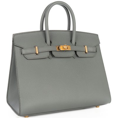 Hermès Birkin Sellier 25 Vert Amande Epsom GHW