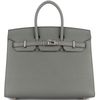 Hermès Birkin Sellier 25 Black Epsom PHW