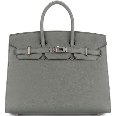 Hermès Birkin Sellier 25 Vert Amande Epsom PHW