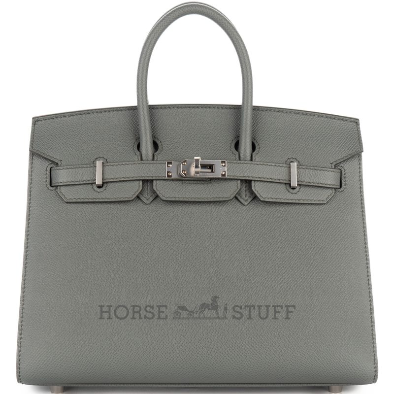 Hermès Birkin Sellier 25 Black Epsom PHW