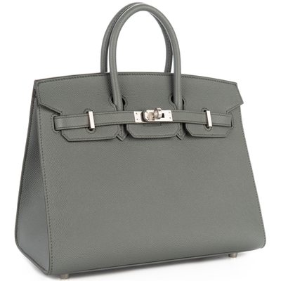 Hermès Birkin Sellier 25 Vert Amande Epsom PHW
