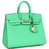 Hermès Birkin Sellier 25 Vert Comics Epsom GHW