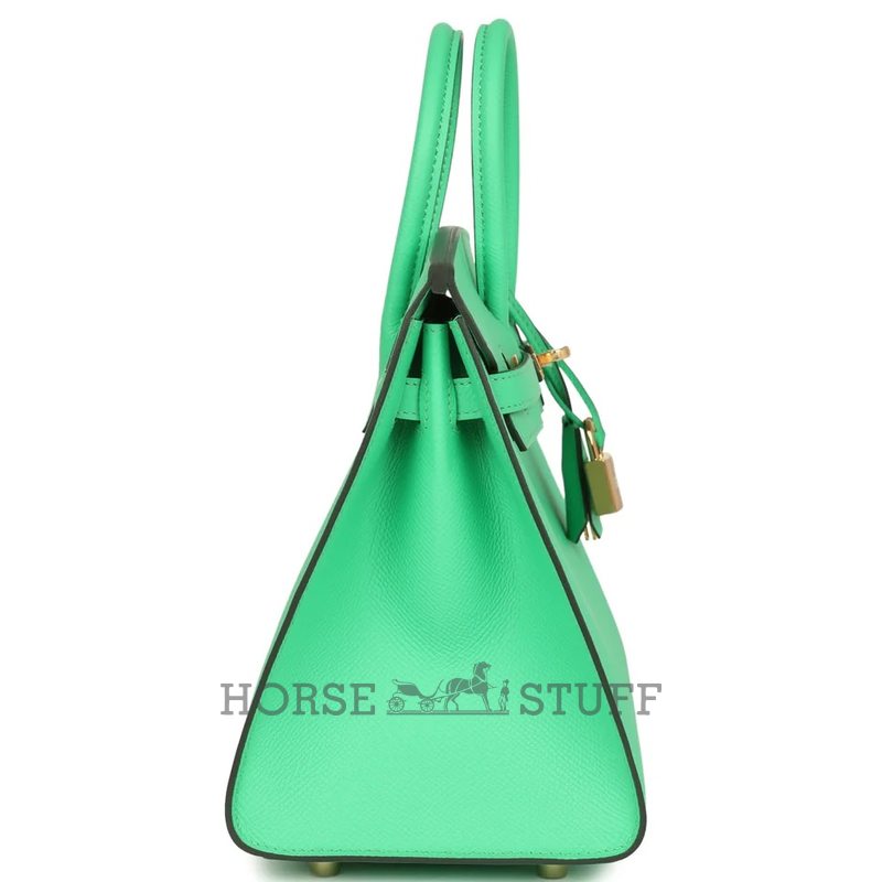 Hermès Birkin Sellier 25 Vert Comics Epsom GHW