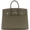 Hermès Birkin Sellier 25 Black Epsom PHW