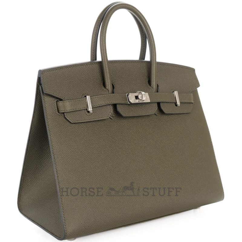 Hermès Birkin Sellier 25 Black Epsom PHW