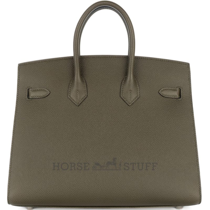 Hermès Birkin Sellier 25 Black Epsom PHW
