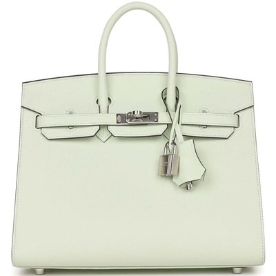 Hermès Birkin Sellier 25 Vert Fizz Epsom PHW