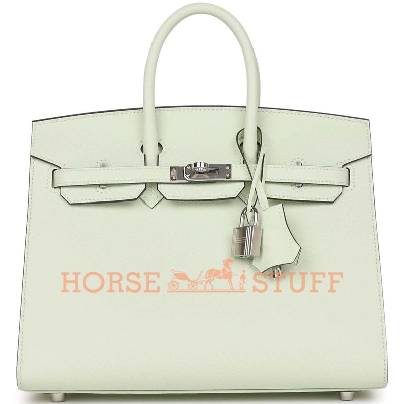 Hermès Birkin Sellier 25 Vert Fizz Epsom PHW