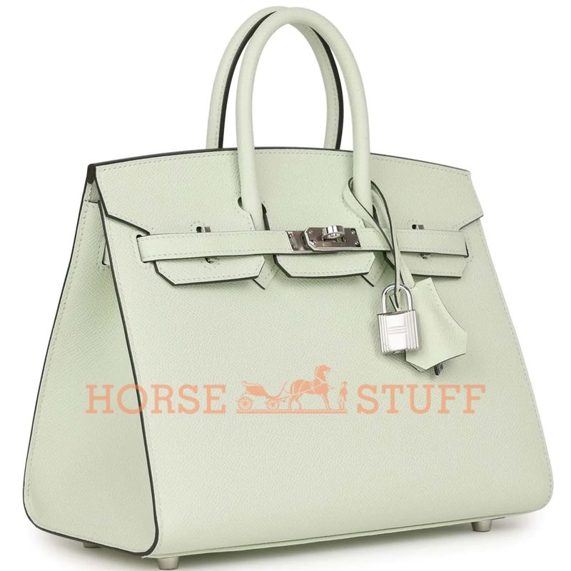 Hermès Birkin Sellier 25 Vert Fizz Epsom PHW