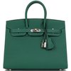 Hermès Birkin Sellier 25 Vert Moyen Epsom Electrum HW