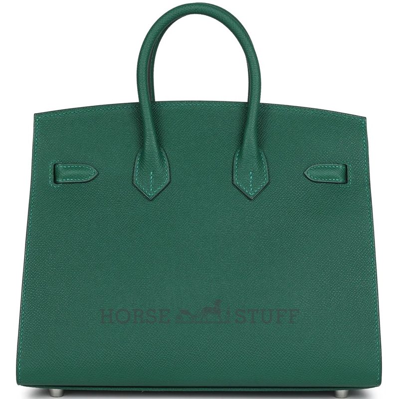 Hermès Birkin Sellier 25 Vert Moyen Epsom Electrum HW