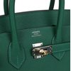 Hermès Birkin Sellier 25 Vert Moyen Epsom Electrum HW