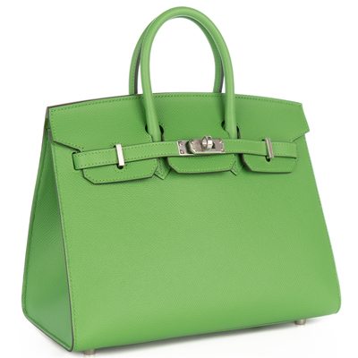Hermès Birkin Sellier 25 Vert Yucca Epsom PHW
