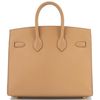 Hermès Birkin Sellier 25 Biscuit Veau Madame GHW