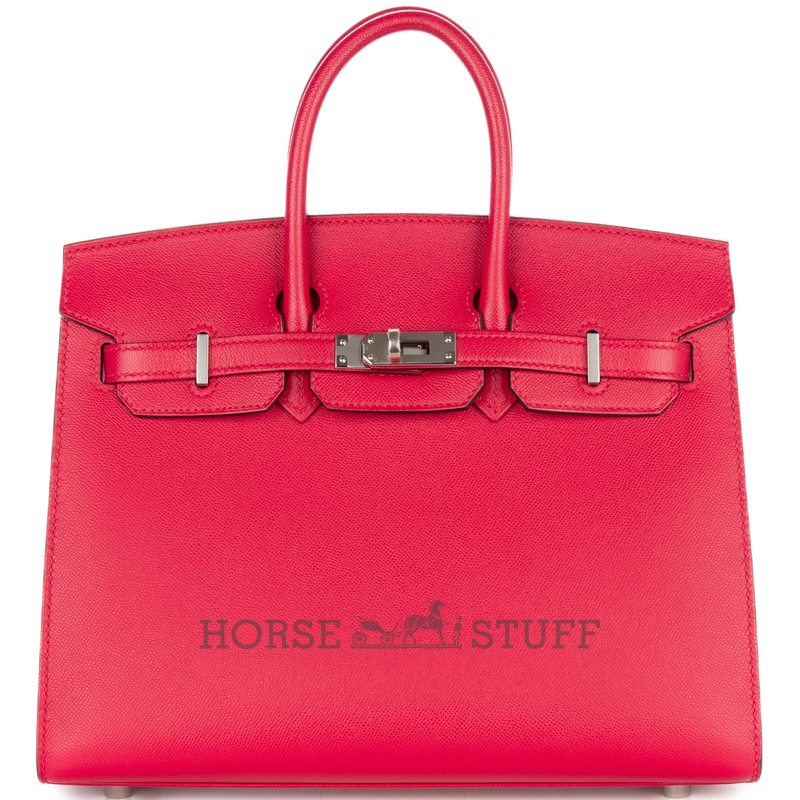 Hermès Birkin Sellier 25 Mauve Sylvestre Veau Madame PHW