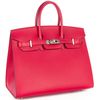 Hermès Birkin Sellier 25 Mauve Sylvestre Veau Madame PHW