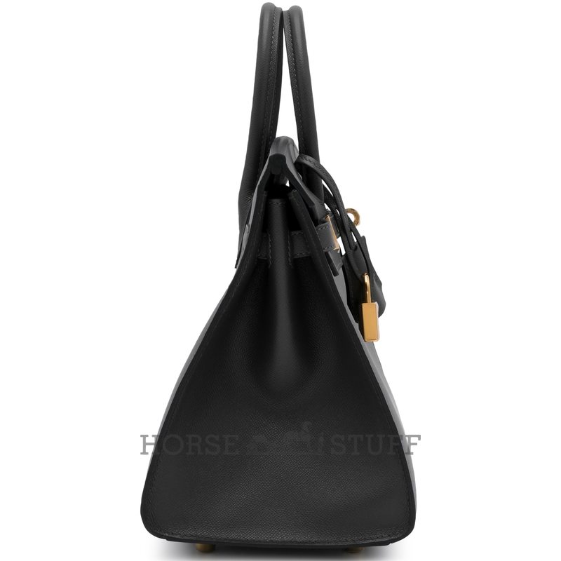 Hermès Birkin Sellier 25 Graphite Veau Madame GHW