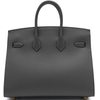 Hermès Birkin Sellier 25 Graphite Veau Madame GHW