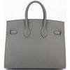 Hermès Birkin Sellier 25 Gris Meyer Madame GHW