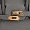 Hermès Birkin Sellier 25 Gris Meyer Madame GHW