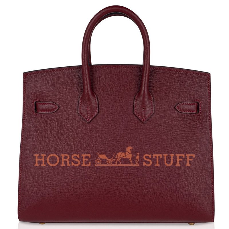 Hermès Birkin Sellier 25 Rouge H Veau Madame GHW