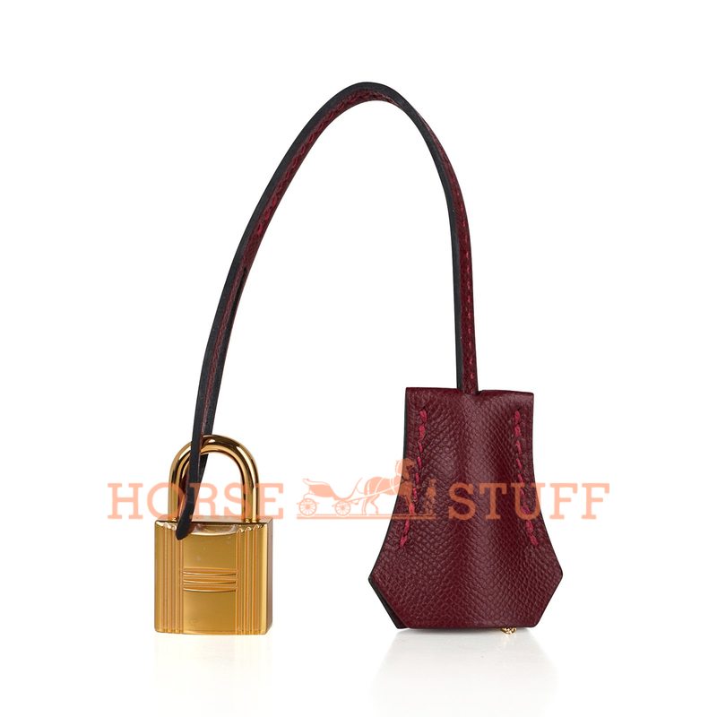 Hermès Birkin Sellier 25 Rouge H Veau Madame GHW