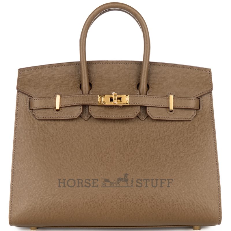 Hermès Birkin Sellier 25 Mauve Sylvestre Veau Madame PHW